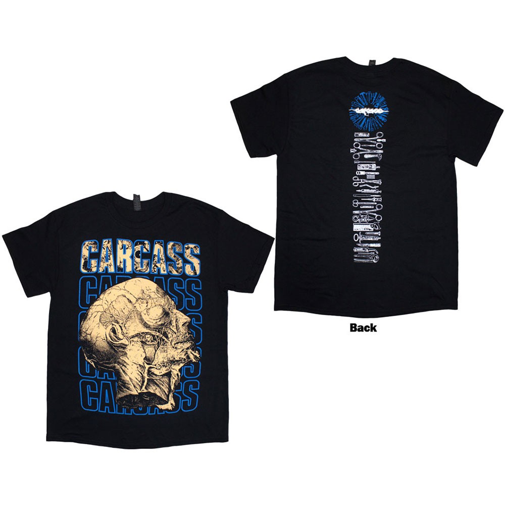 Carcass - Necro Head Mens Tshirt - Black
